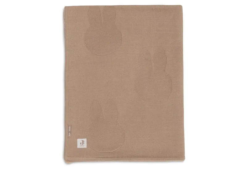 Jollein Ledikantdeken Miffy Biscuit/Velvet 100X150Cm