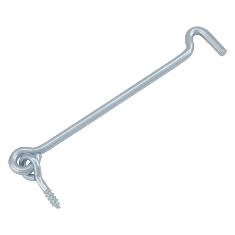 Deltafix windhaak zilver 4,0x100mm verzinkt aluminium
