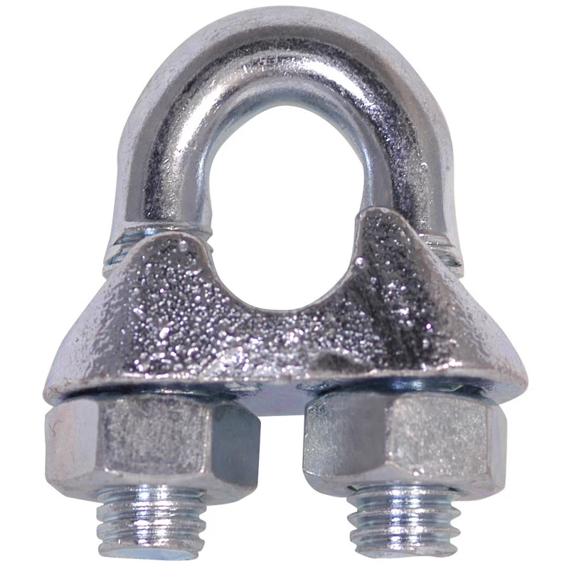 Deltafix staaldraadklem 6mm verzinkt staal 2st