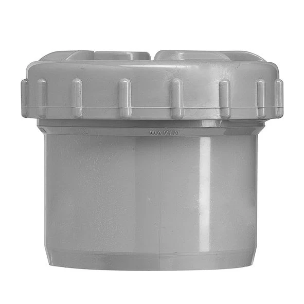 Eindstop met schroefdeksel PVC 40mm