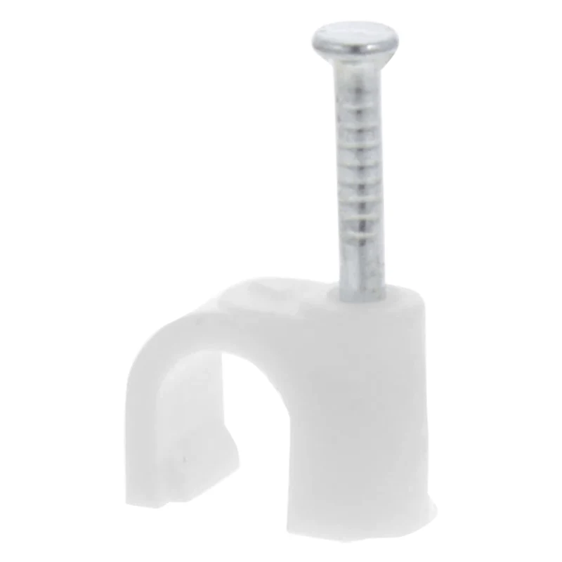 Q-Link kabelclip rond 7mm wit 20 stuks