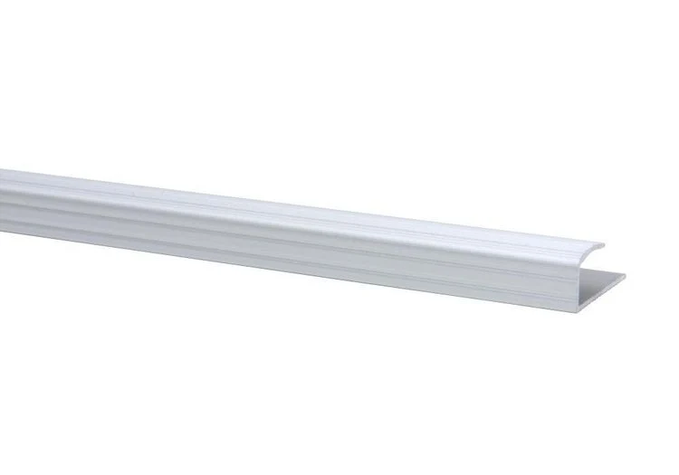 JéWé Eindprofiel aluminium zilver 30x9mm 1,9m