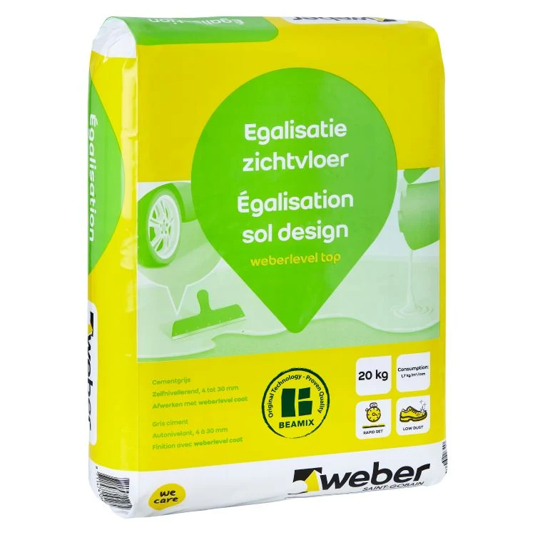 Weber Beamix egalisatiemortel grijs 20kg
