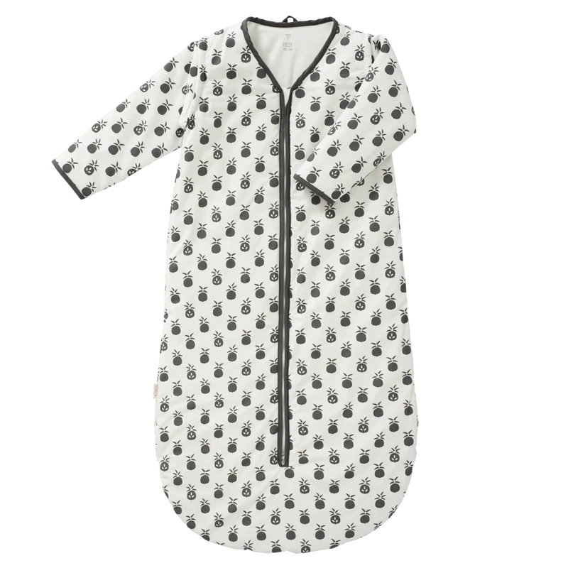 Fresk Slaapzak Baby Winterslaapzak Afristsbare Mouw Pineapple Anthracite