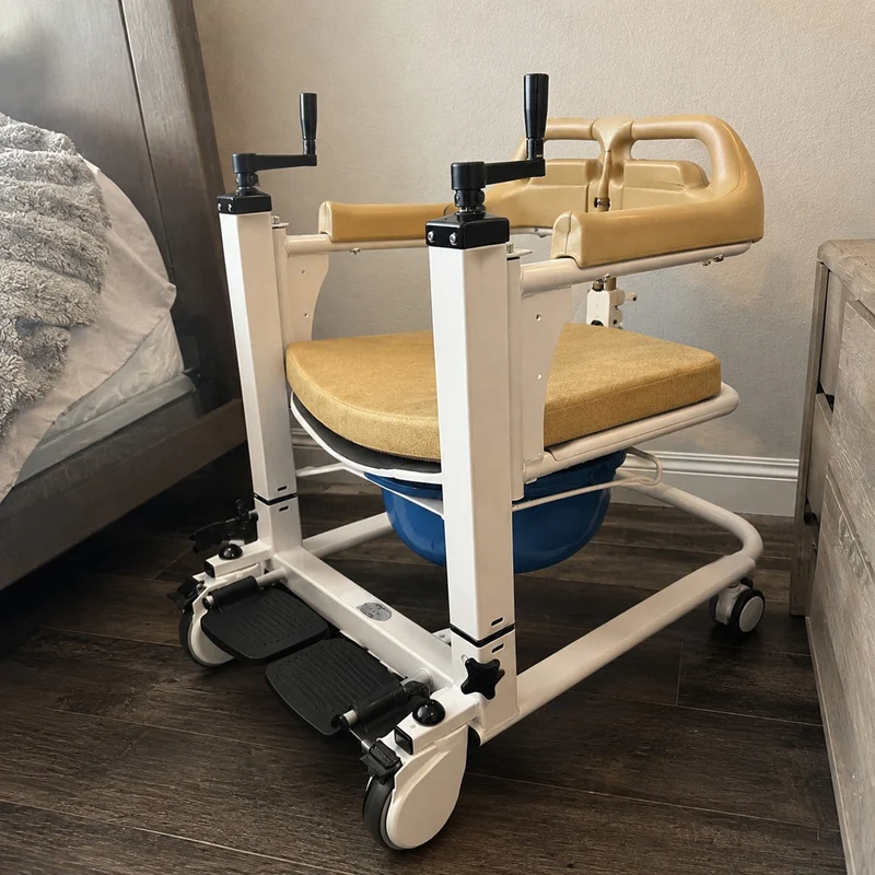 Elderly Patient Transfer Lift Handicapped Wheelchair