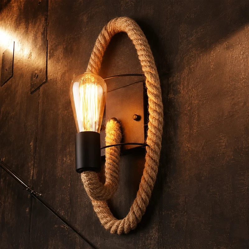 Vintage Industrial Bedside Light Retro Lamp