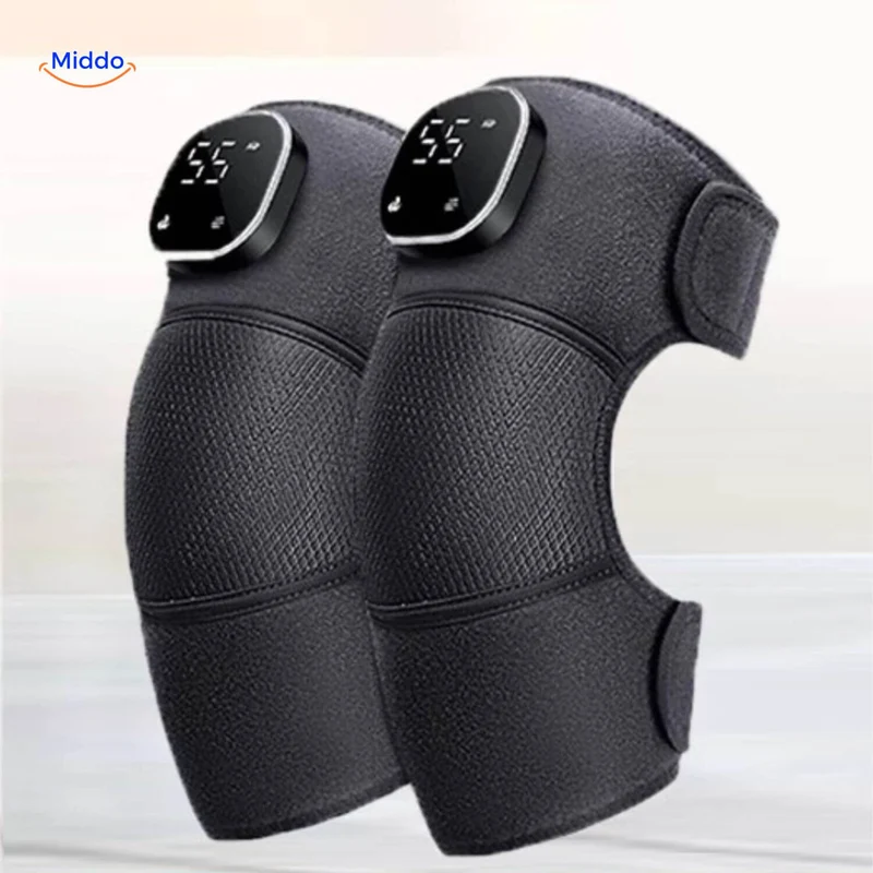 FlexiHeat™ Comfortband – Warmte & Vibratieondersteuning voor Knie en Meer