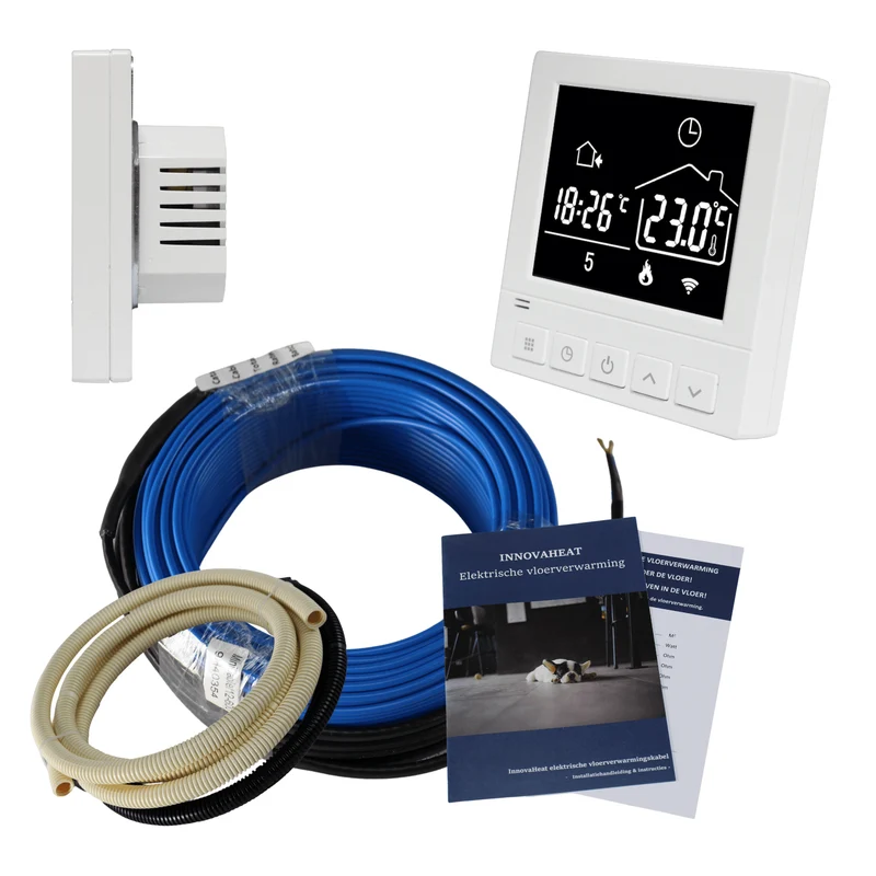 Elektrische vloerverwarming kabel - 1200 Watt