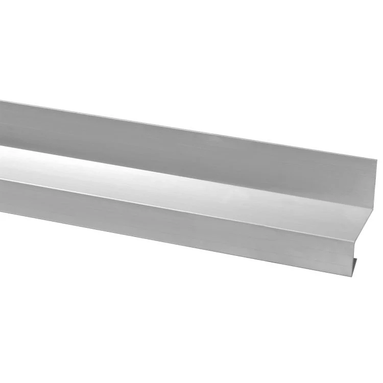 Lekdorpel aluminium 60x34mm 2m