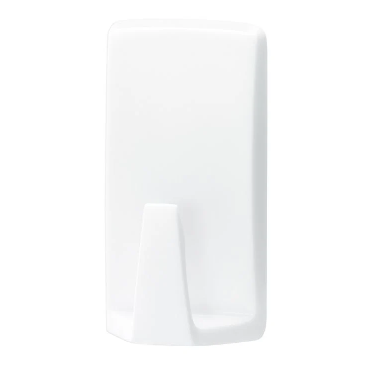 Tesa Powerstrips haak rechthoek kunststof dubbel wit 2st