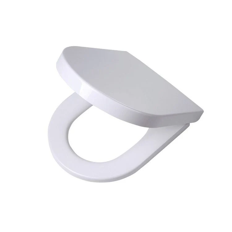 Tiger Memphis WC-bril duroplast, rvs wit met softclose