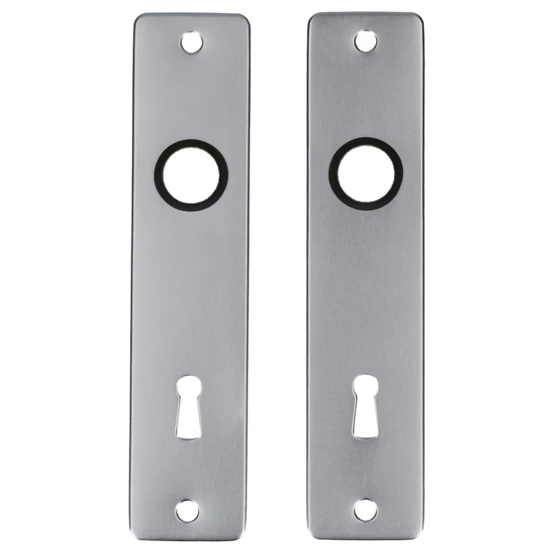 S2 BBW180/41H binnendeurschild SL75 sleutelgat naturel aluminium