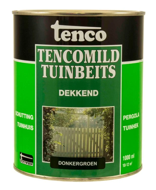Tenco Tencomild tuinbeits halfglans donkergroen 1L