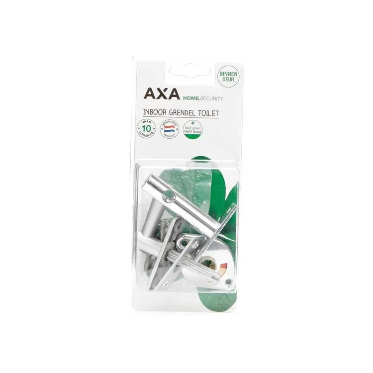 AXA 7324 insteekgrendel schild met sluiting naturel kunststof