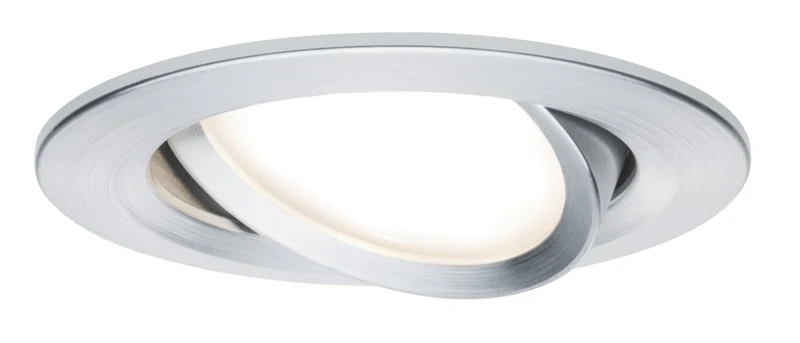 Paulmann Inbouwspot Nova Plus Aluminium Rond 6W Dimbaar Kantelbaar