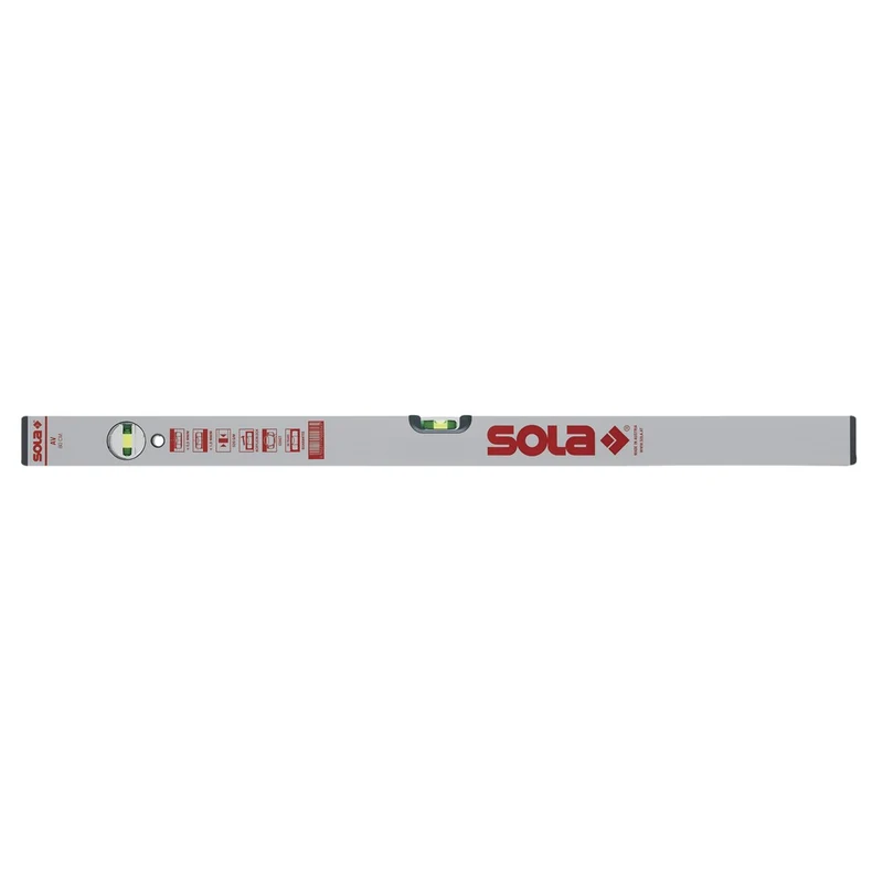 Sola Waterpas AV NOVA aluminium 2 libellen nauwkeurigheid 0,5 mm/m 600 mm
