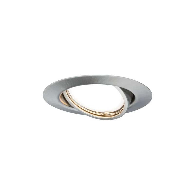 Paulmann Inbouwspot Base Geborsteld RVS Rond 5W Kantelbaar