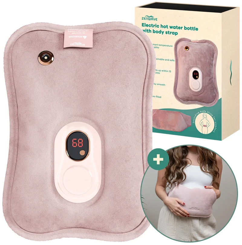 Zenwave Elektrische Kruik - Roze