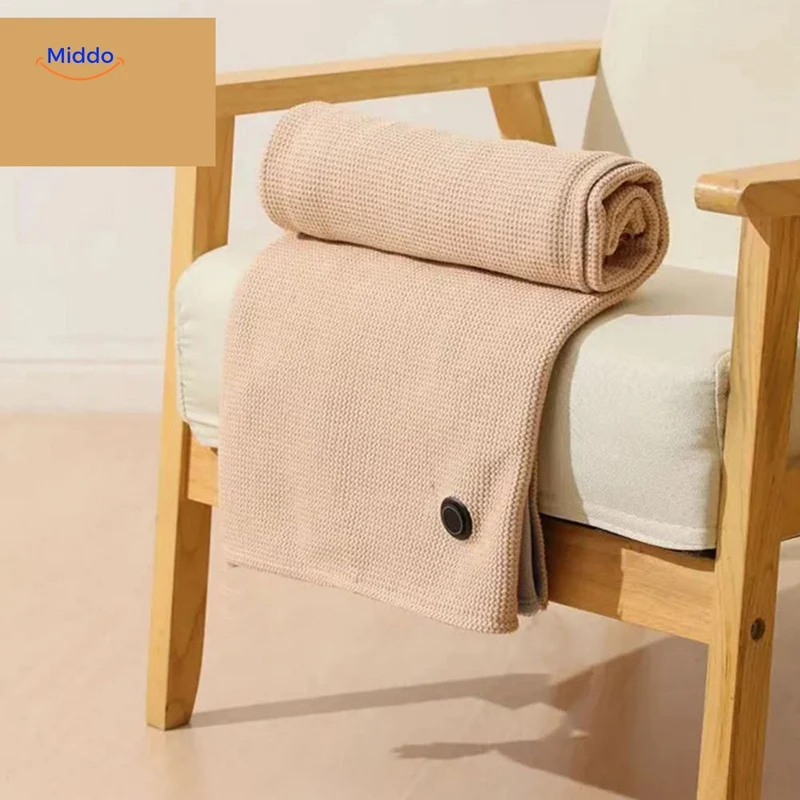 CozyWarm™ USB Verwarmde Omslagdoek | Graphene Verwarming & Zacht