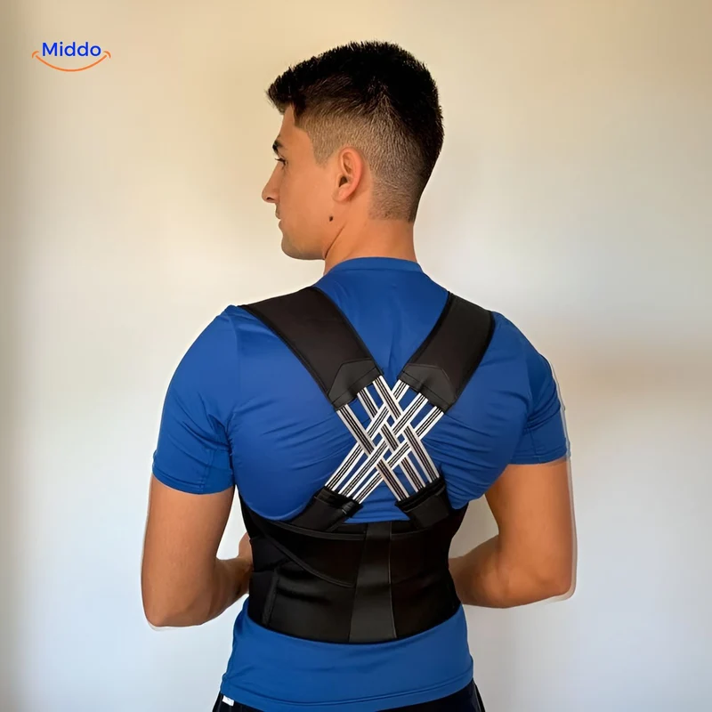 Postura™ Rugondersteuning 2.0 – Voor een Rechtere Houding & Comfortabele Rugsteun