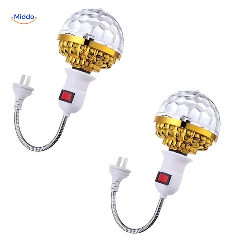 MagicBall™ LED Roterende Discolamp - Kleurrijke Sfeer & Podiumplezier | 1+1 GRATIS