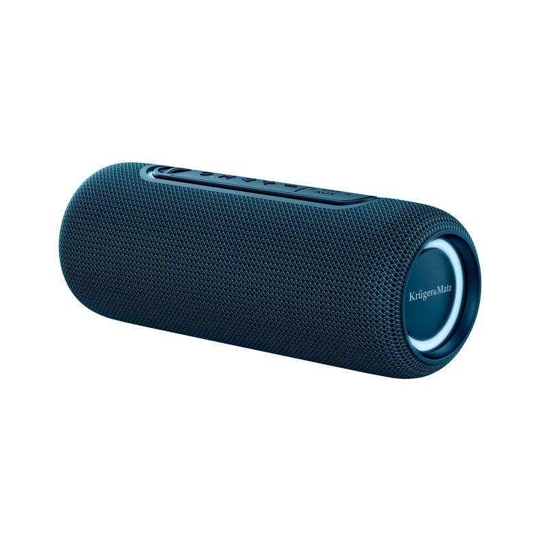 Bluetooth Speaker 20W – Draadloze Speaker – IPX5 – RGB Verlichting – Blauw