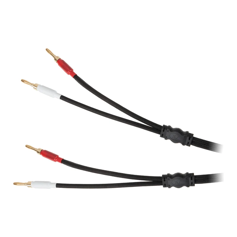 Kruger&Matz Luidspreker kabel 3 meter (banana plug) KM0334