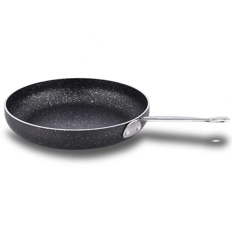 Korkmaz Galaksi Koekenpan 24 cm – Aluminium Pan 1.8L Met Volkanit Antiaanbaklaag – Geschikt Voor Inductie en Alle Warmtebronnen