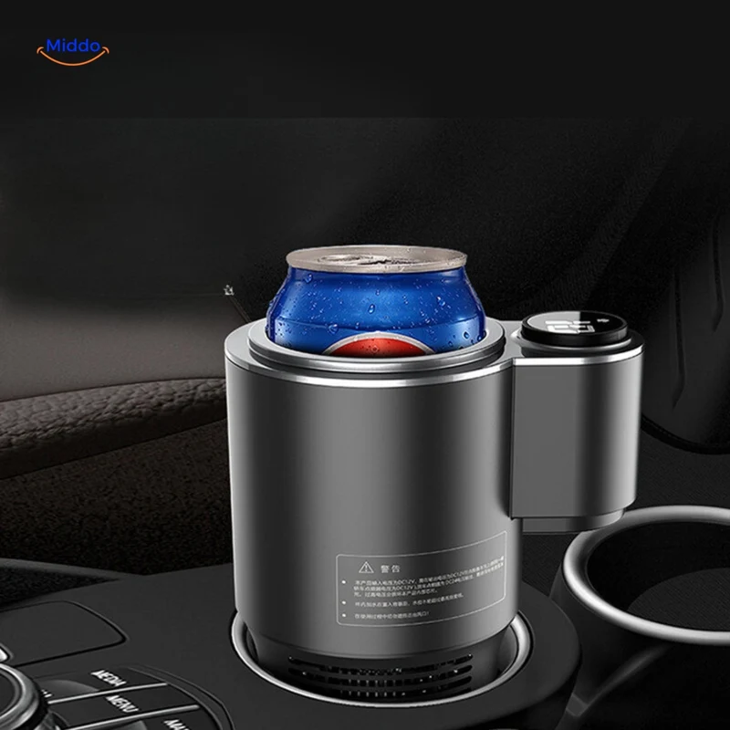ThermaGrip™ Dual-Temperature Autobekerhouder | Houd Dranken Warm of Koel Onderweg!