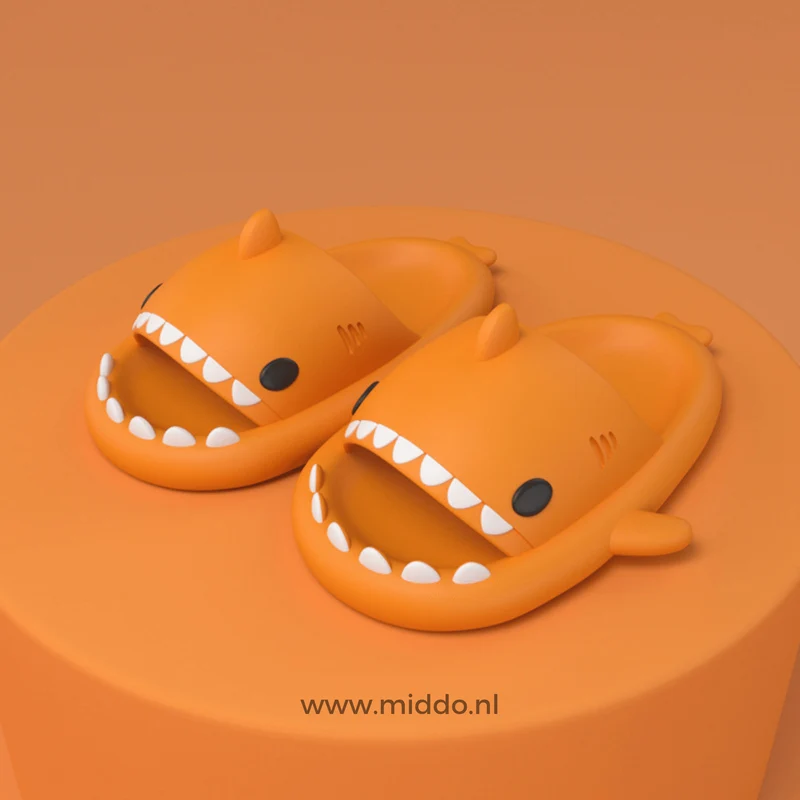 1+1 GRATIS Zomer Sharkies™ - Comfortabele en Stijlvolle Slippers voor de Zomer