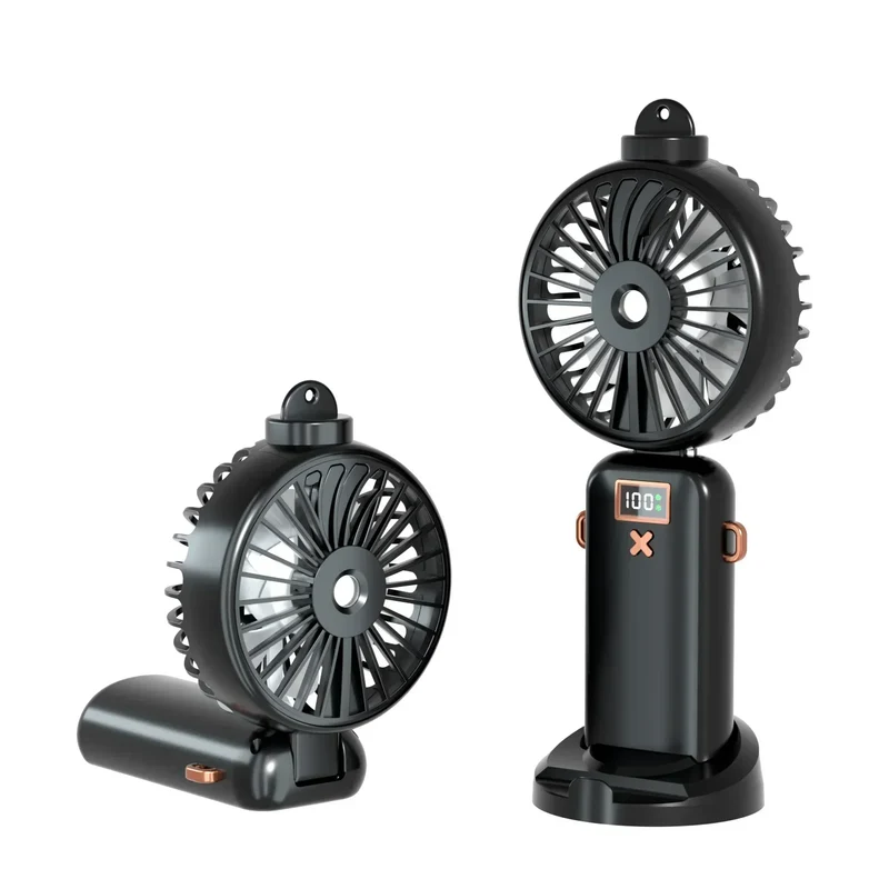 Mini mistventilator – USB oplaadbare tafelventilator met verneveling