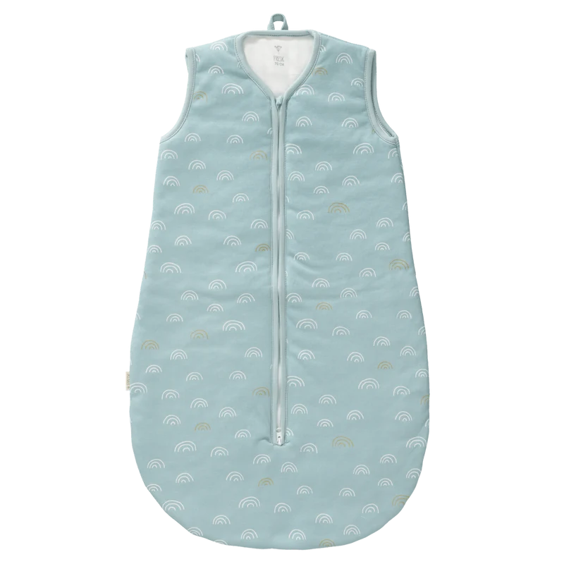 Fresk Slaapzak Baby Slaapzak Met Lichte Voering Rainbow Ether Blue