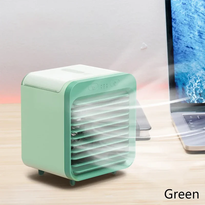 Mini Luchtkoeler – USB aircooler met 3 standen, watertank en draagbaar design