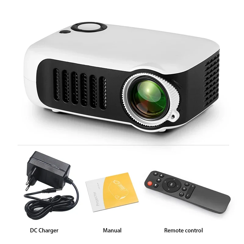 Mini Beamer – Compacte LED projector met HDMI, USB en draagbaar design