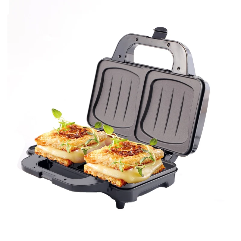 Camry CR 3054 Tosti Apparaat XL – Tosti IJzer voor 2 Grote Tosti's – 1300W – Antiaanbaklaag