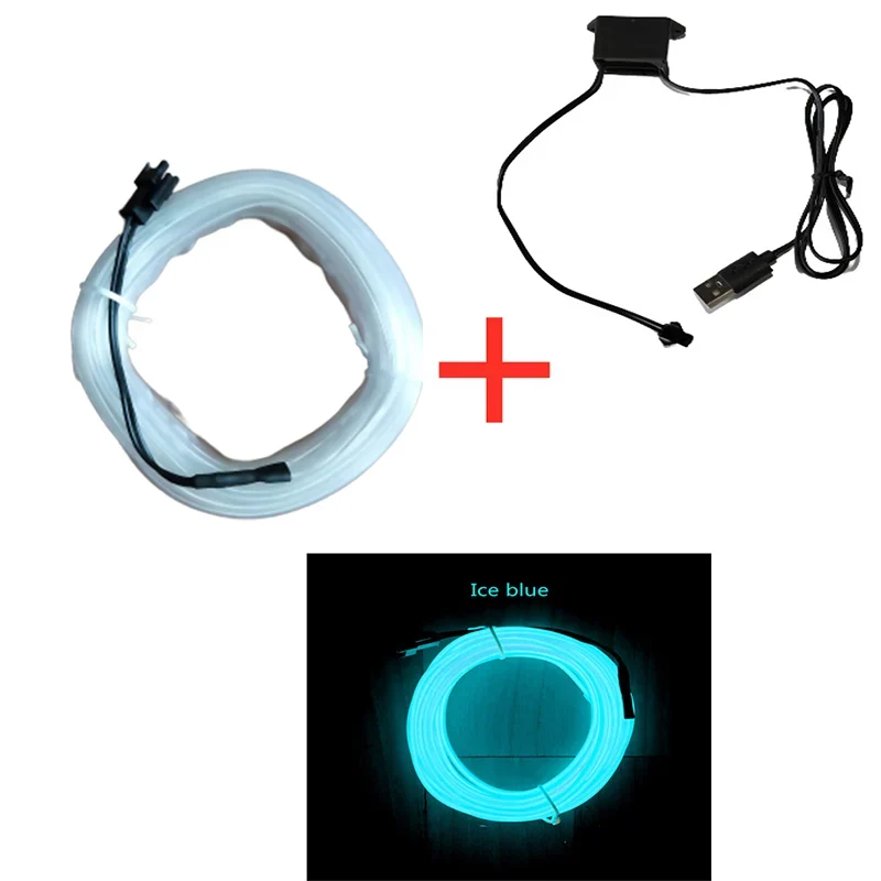 LED interieur strip auto – Flexibele neon strip met USB