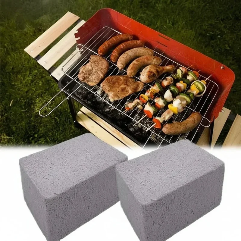 Grillreinigingsstenen – Reinigingsblokken van pimpsteen voor barbecue, rooster en ovenplaat