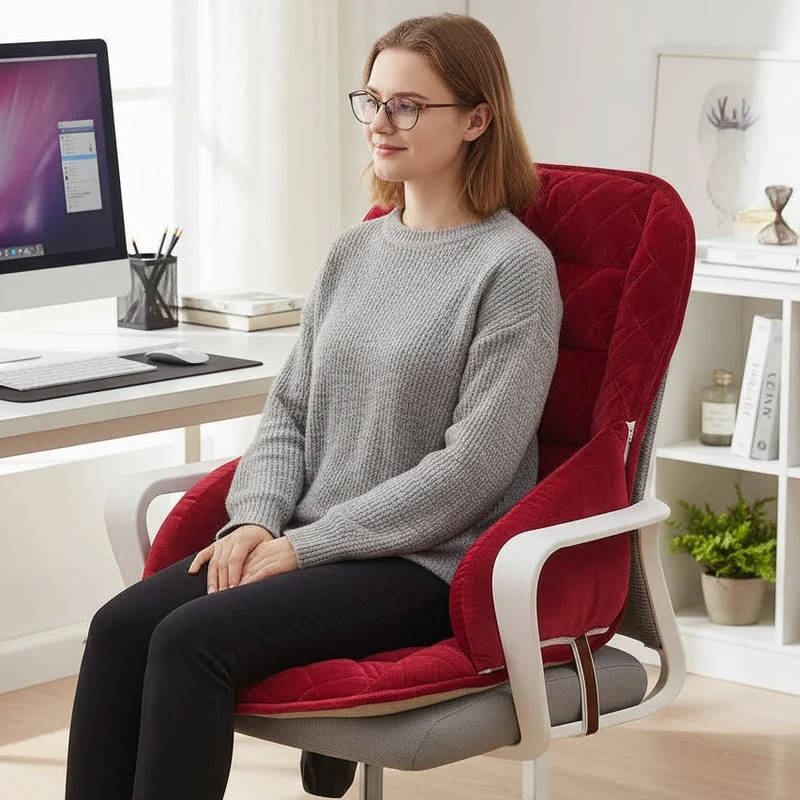 Rugkussen – Ergonomisch gevormd met ademende hoes en stevige vulling