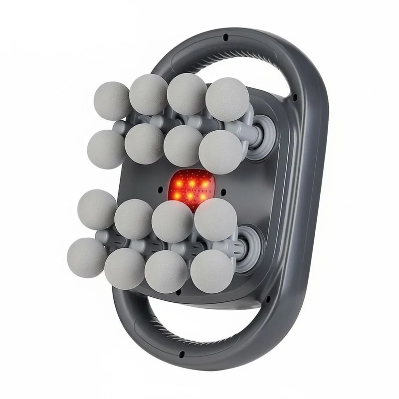 Massageapparaat met 15 Massagekoppen – Verwarming – Voor Rug en Schouders