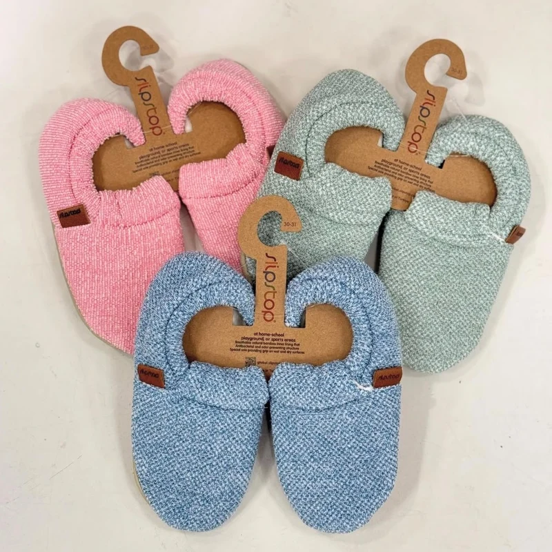 Slipstop Bootie - Zachte babyslofjes met grip