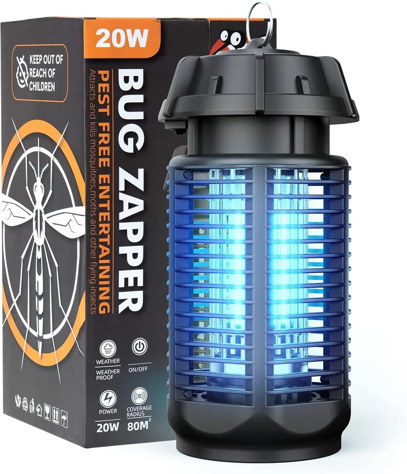 Elektrische insectenverdelger 20W – UV-lamp voor binnen en buiten