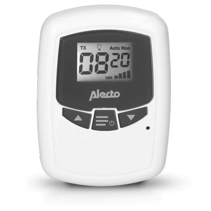 Alecto Babyfoon Dbx-80Bu Wit/Antraciet Extra Babyunit Voor Dbx-80