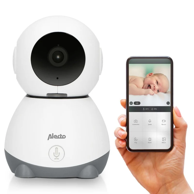 Alecto Babyfoon Smartbaby10 Met Wifi En Camera