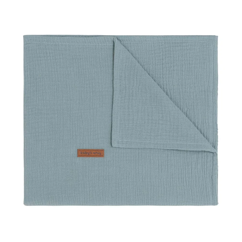 Baby's Only Ledikantdeken 100X135Cm Breeze Stonegreen