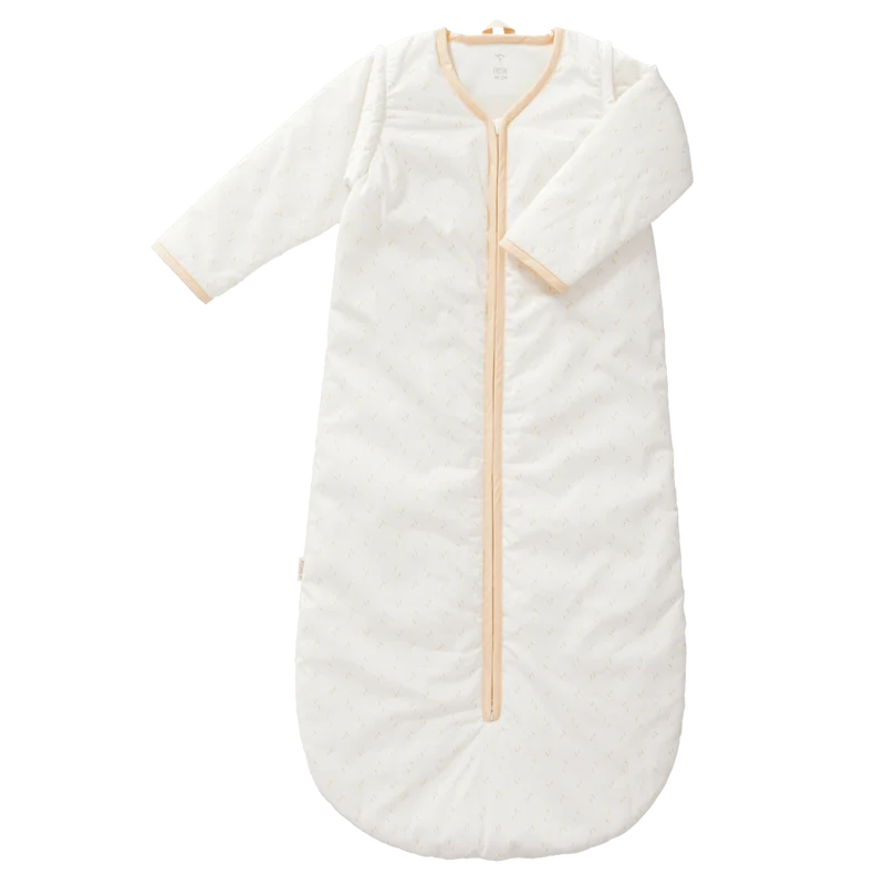 Fresk Slaapzak Baby Winterslaapzak Afristsbare Mouw Diagonals Pale Peach