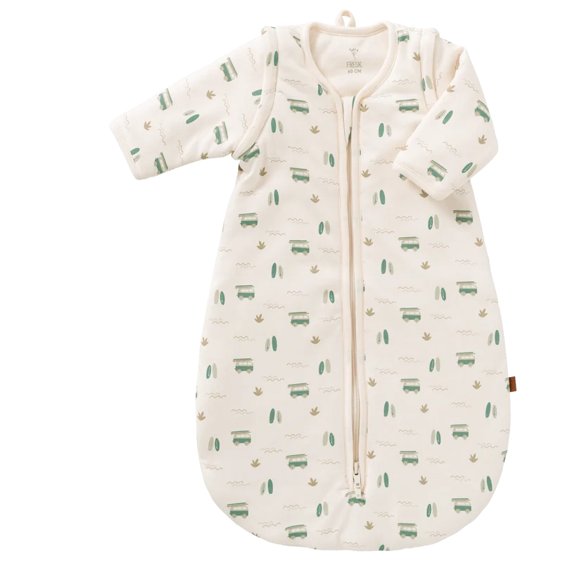 Fresk Slaapzak Baby Surf Boy 90 Cm Interlock Met Lichte Voering