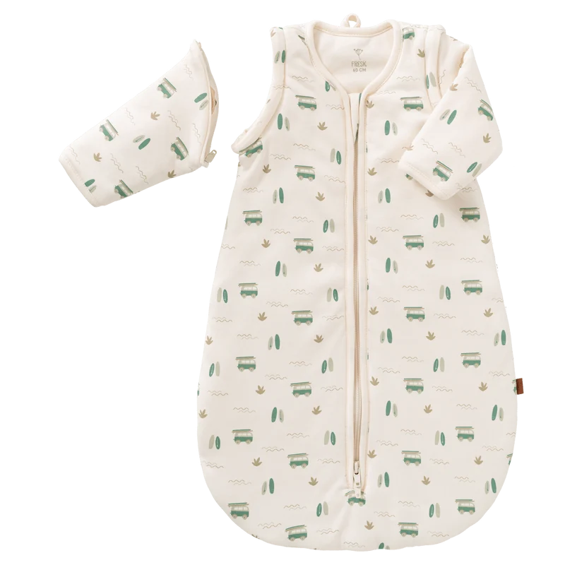 Fresk Slaapzak Baby Surf Boy Interlock Met Lichte Voering 60Cm