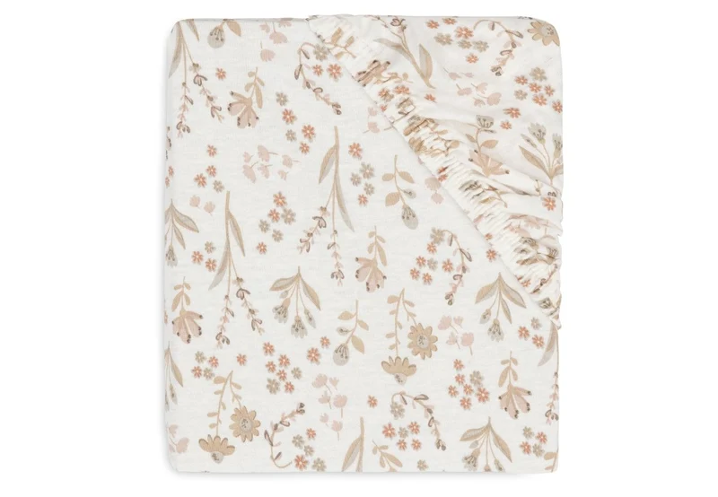 Jollein Hoeslaken Peuter Bloomy 40/50X80/90Cm