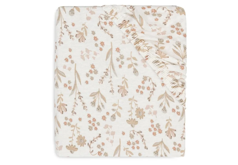 Jollein Hoeslaken Peuter Bloomy 70/75X140/150Cm