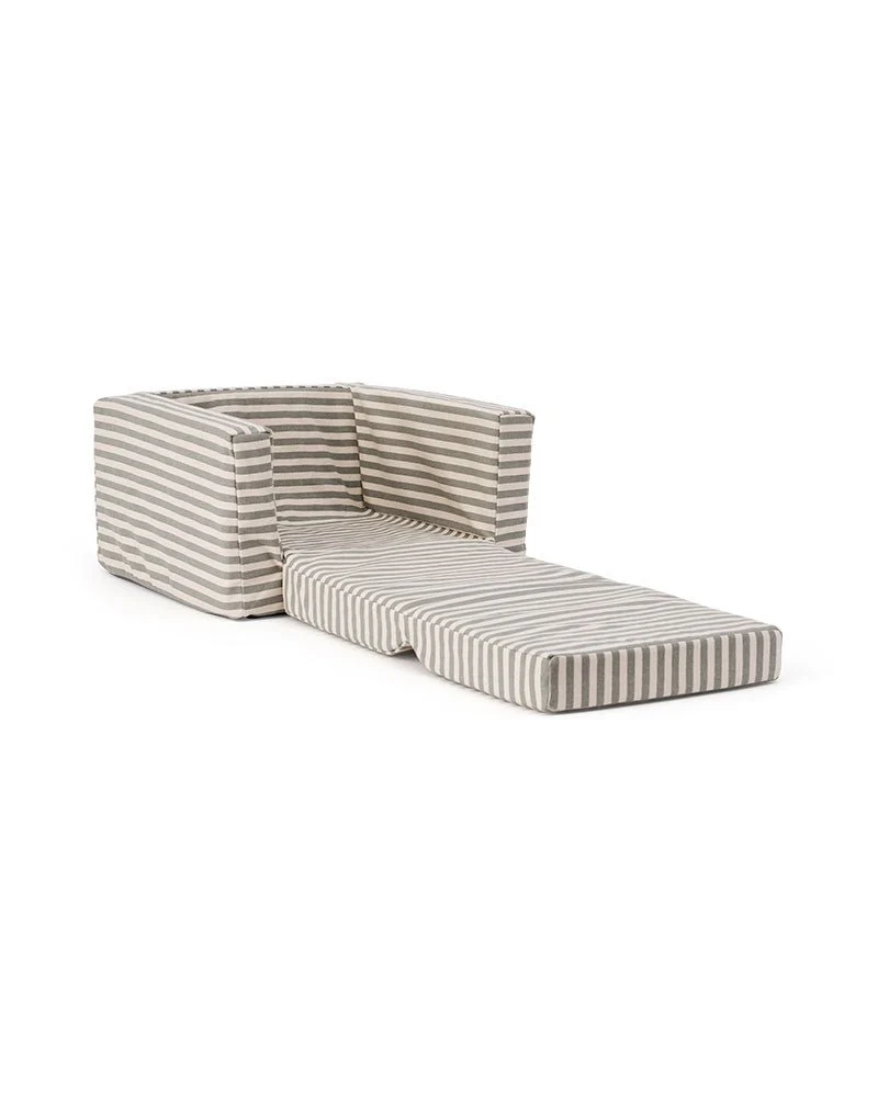 Opvouwbare fauteuil met strepen
